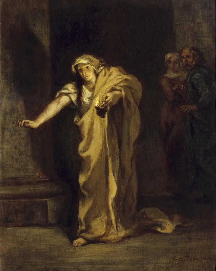Lady Macbeth sonnambula, opera di Shakespeare - Beaverbrook Art Gallery, Fredericton